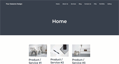 Desktop Screenshot of fourseasonsdesign.com